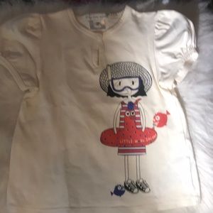 Little Marc Jacobs girls shirt